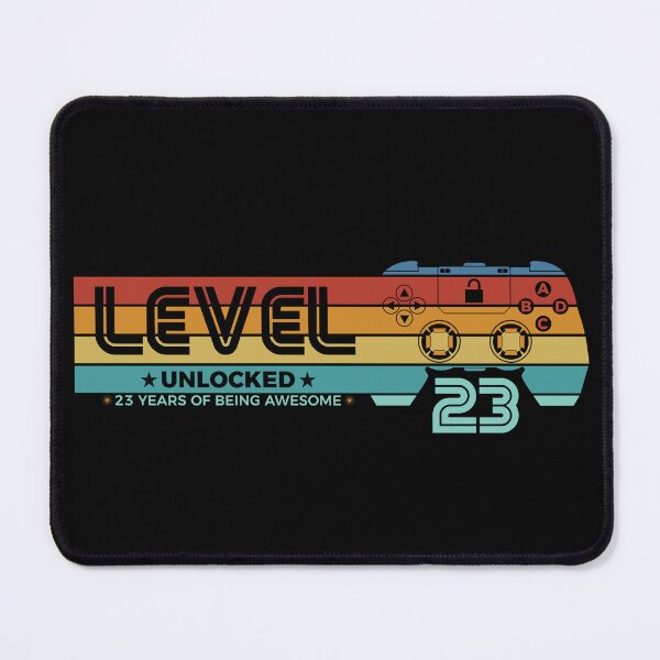 Item preview, Level 23 Unlocked - 23 years old - 23rd Birthday Gamer designed and sold by NH2019.