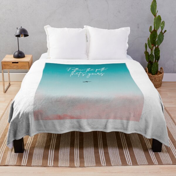 Item preview, Follow the Path That’s Yours – Inspirational Quote Design designed and sold by icreativestudio.