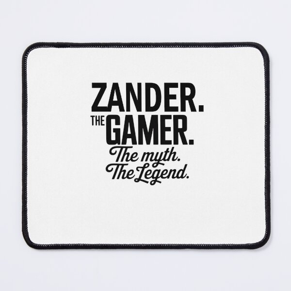Item preview, Zander The Gamer The Myth The Legend Zander Name - Funny Gamer Quote design designed and sold by Oussinc.