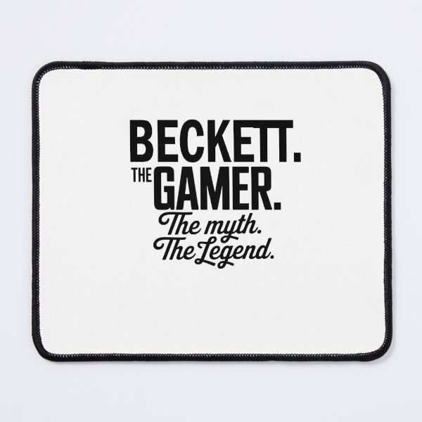 Item preview, Beckett The Gamer The Myth The Legend Beckett Name - Funny Gamer Quote design designed and sold by Oussinc.