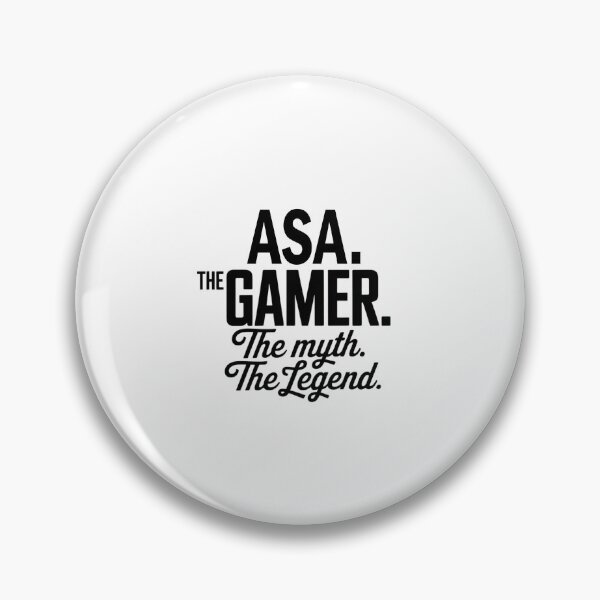 Item preview, Asa The Gamer The Myth The Legend Asa Name - Funny Gamer Quote design designed and sold by Oussinc.