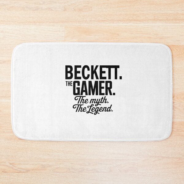 Item preview, Beckett The Gamer The Myth The Legend Beckett Name - Funny Gamer Quote design designed and sold by Oussinc.