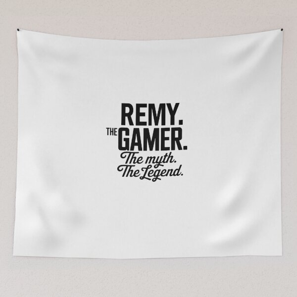 Item preview, Remy The Gamer The Myth The Legend Remy Name - Funny Gamer Quote design designed and sold by Oussinc.