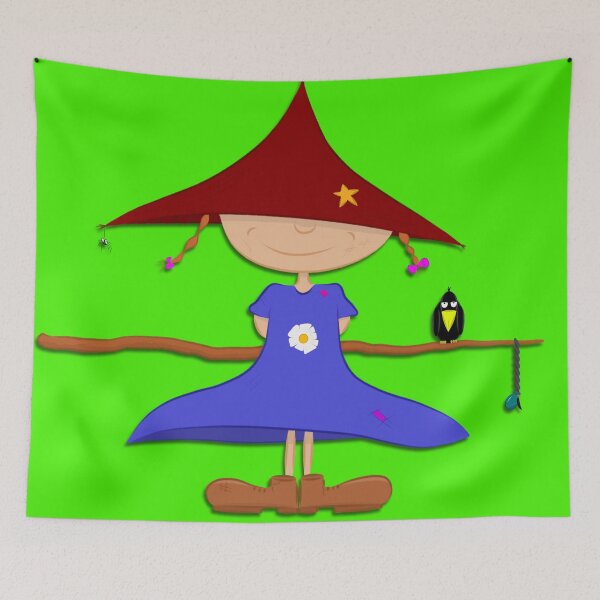 Item preview, Herbal witch Tinchen designed and sold by KD das Lama.