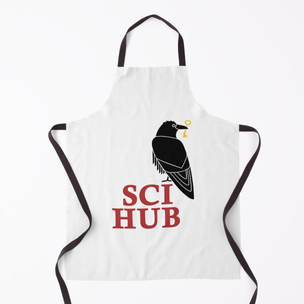 Item preview, SCI-HUB Text And Raven Suitable For Black Backgrounds  	 designed and sold by icgijvlxcio44.