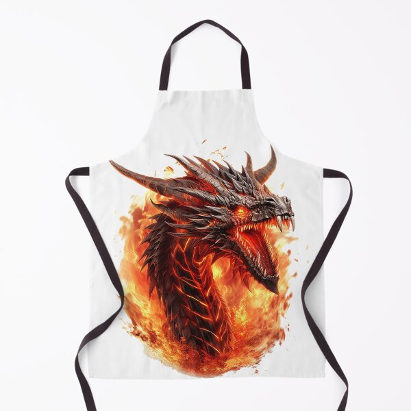 Item preview, Pyrocoil: Fire Dragon Snake Engulfed in Flames Art designed and sold by Christian Weiss.