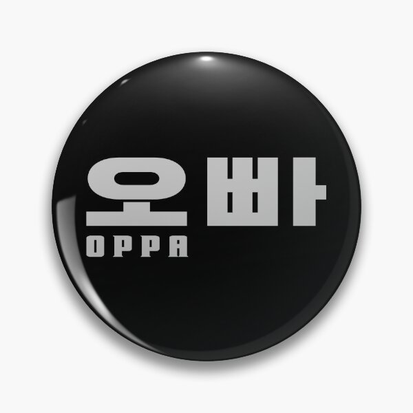 Item preview, OPPA (오빠) Bold Korean Typography – Cute, Playful, Heartfelt Design designed and sold by ArtimShop.
