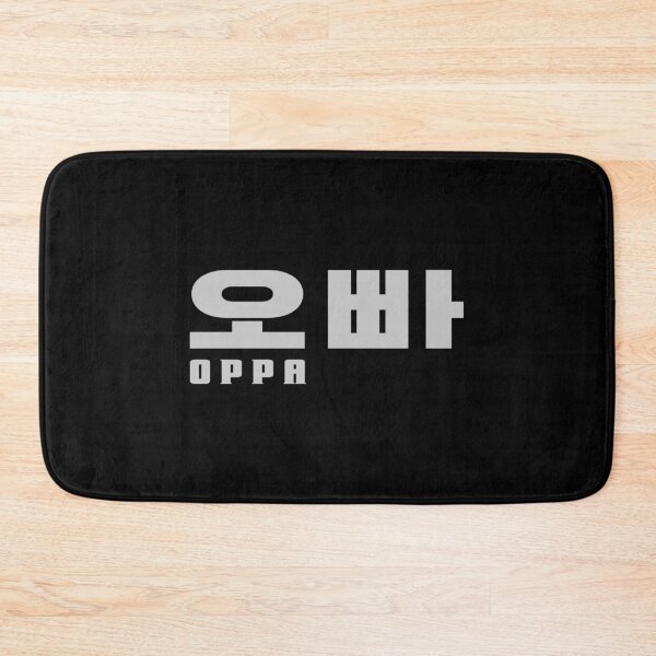 Item preview, OPPA (오빠) Bold Korean Typography – Cute, Playful, Heartfelt Design designed and sold by ArtimShop.
