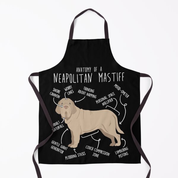 Item preview, Tawny Neapolitan Mastiff Dog Anatomy designed and sold by Clara Hollins.