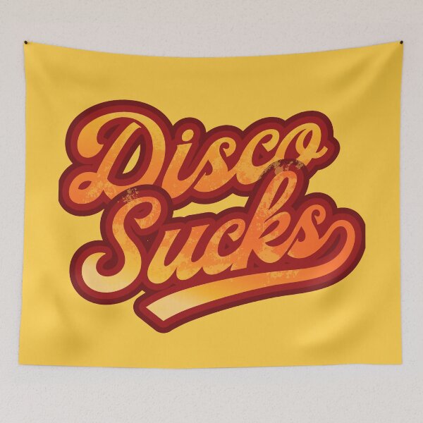 Item preview, Disco Sucks. Retro Vintage 70s  designed and sold by CoCoArt-Ua.
