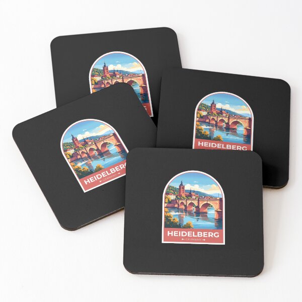 Item preview, Heidelberg Germany Sticker designed and sold by TulipaGraphics.
