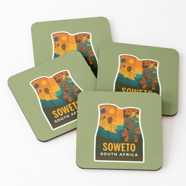 Item preview, Soweto – Orlando Cooling Towers South Africa Sticker designed and sold by The Digital Compass.