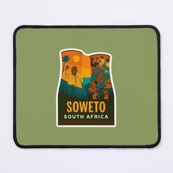 Item preview, Soweto – Orlando Cooling Towers South Africa Sticker designed and sold by The Digital Compass.