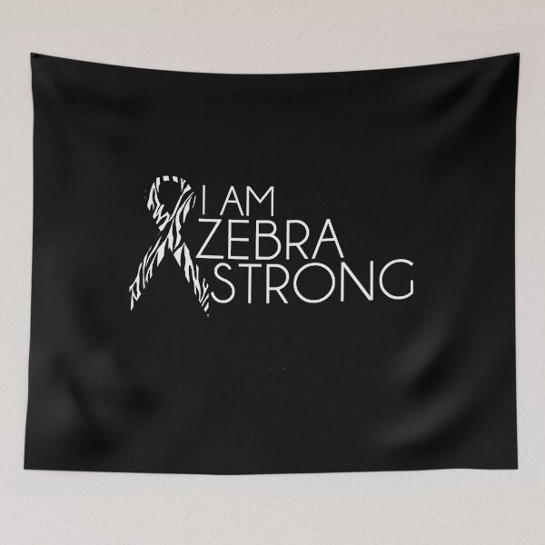 Item preview, Zebra Strong- Ehlers Danlos Syndrome Awareness 	 	 designed and sold by kwvmfjbmec46.