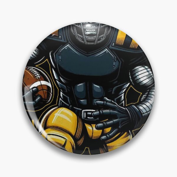 Item preview, Black and Yellow Pittsburgh Fan Design designed and sold by monicadanaktdt.