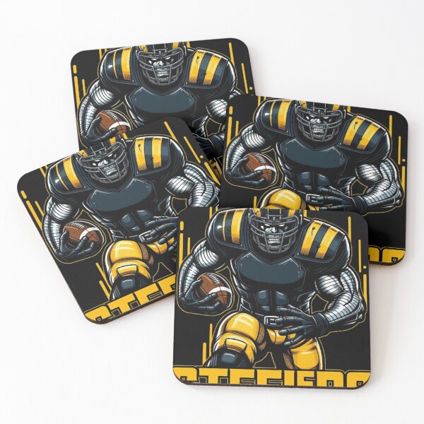 Item preview, Black and Yellow Pittsburgh Fan Design designed and sold by monicadanaktdt.