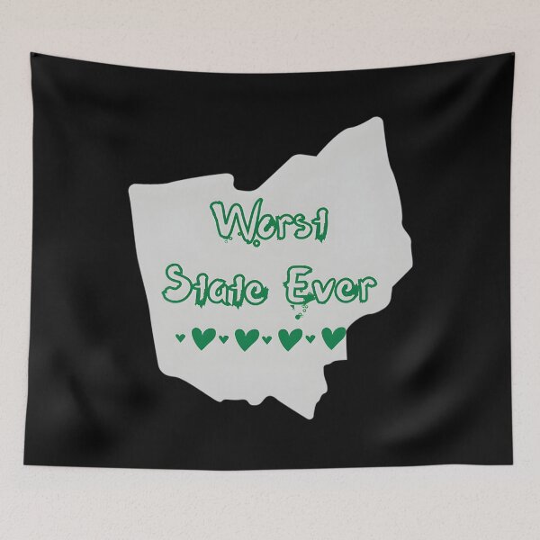 Item preview, Worst State Ever 	 Tri-Blend 		 designed and sold by nuuvlzluerb73.