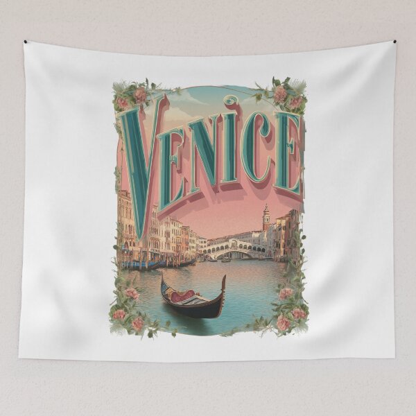 Item preview, Venice – Gondola & Rialto Bridge Design designed and sold by Meiersbeste.