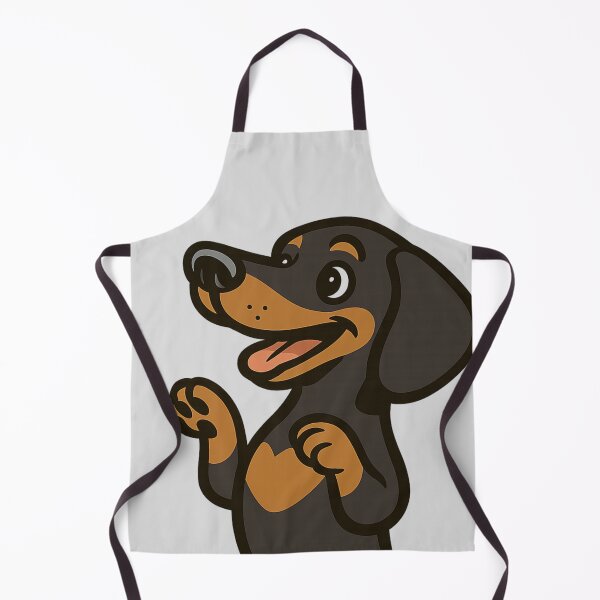 Item preview, Begging Dachshund – Funny Cartoon on Hind Legs designed and sold by Doxie Life.