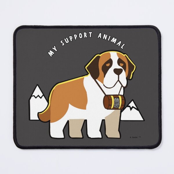 Item preview, MY SUPPORT ANIMAL DOG HUMOR designed and sold by Arty-Coop.