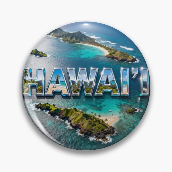 Item preview, Hawaiian Islands Promotion Print designed and sold by Lichentroupe63.
