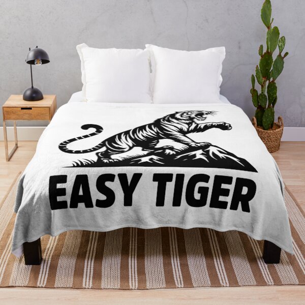 Item preview, Funny Easy Tiger Big Cat Animal Quote designed and sold by treasure-crafts.