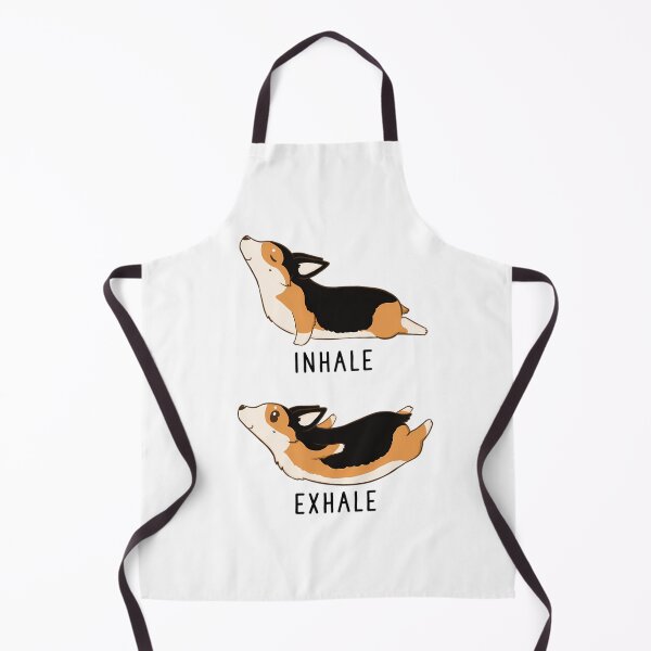 Item preview, Inhale Exhale Tri Color Corgi Yoga designed and sold by kbraapoat93.