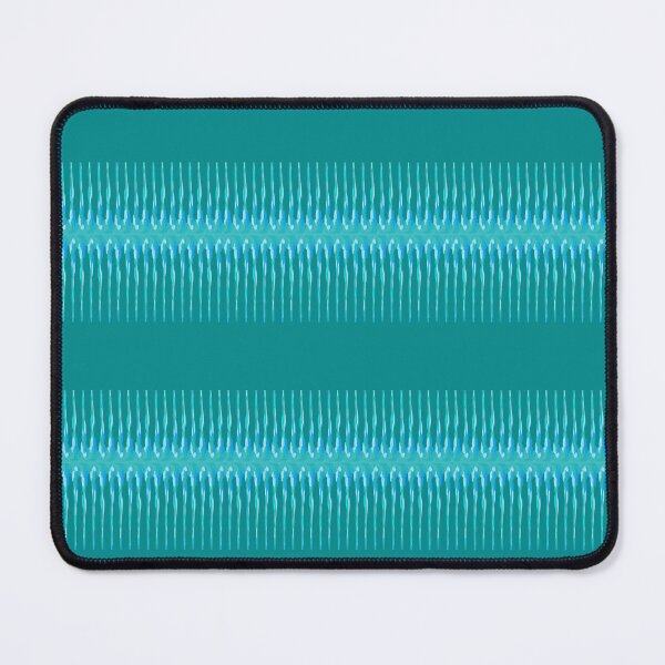Item preview, Spiky Watercolor Stripes on Teal designed and sold by JaygiesDesign.