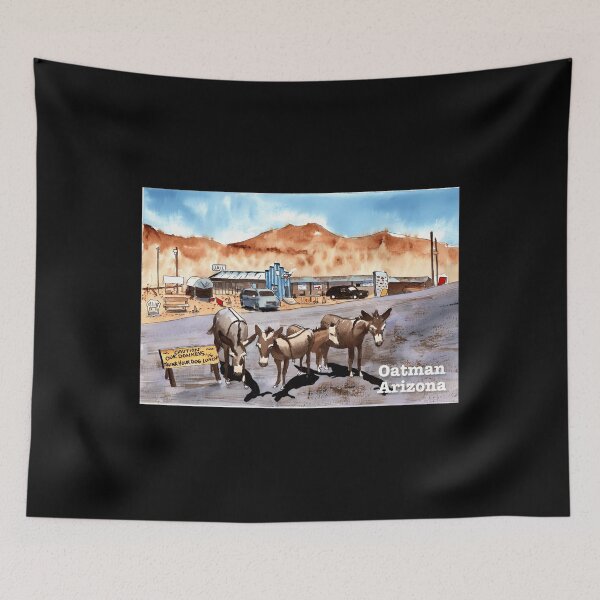 Item preview, Where Donkeys Roam Free - Oatman	 designed and sold by eoesfimoav42.