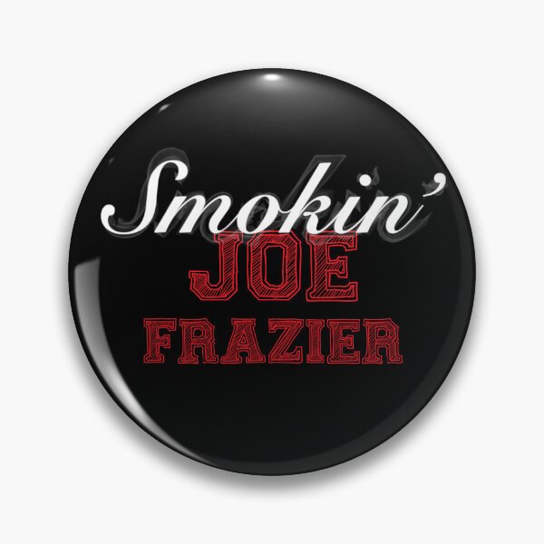 Item preview, Smokin’ Joe Frazier Tribute – Smokey Typography Design designed and sold by simpledarkwavewisdom.