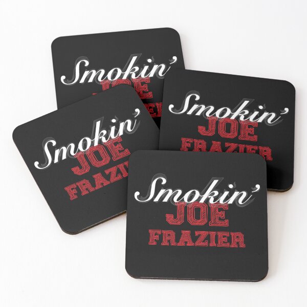 Item preview, Smokin’ Joe Frazier Tribute – Smokey Typography Design designed and sold by simpledarkwavewisdom.