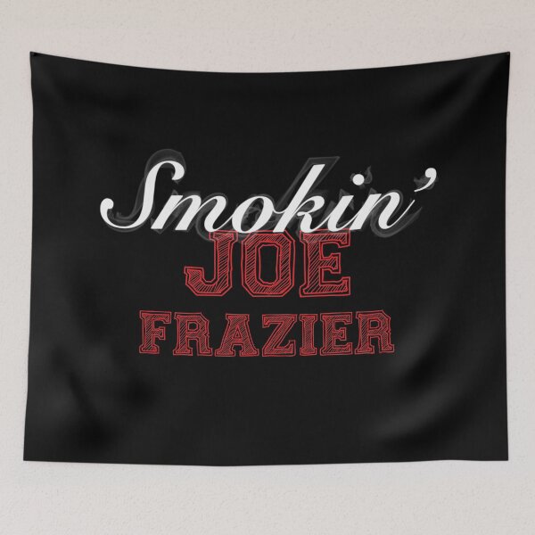 Item preview, Smokin’ Joe Frazier Tribute – Smokey Typography Design designed and sold by simpledarkwavewisdom.