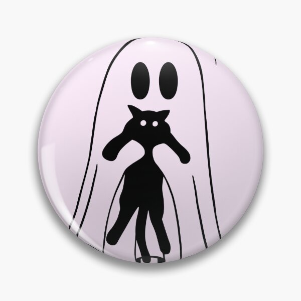 Item preview, Ghost holding a cat designed and sold by BEB art Shop.