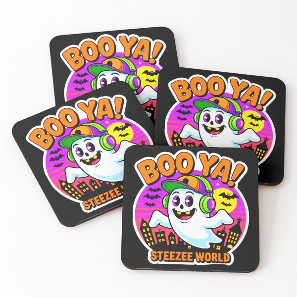 Item preview, Boo Ya! Halloween Ghost  designed and sold by SteezeeStore.