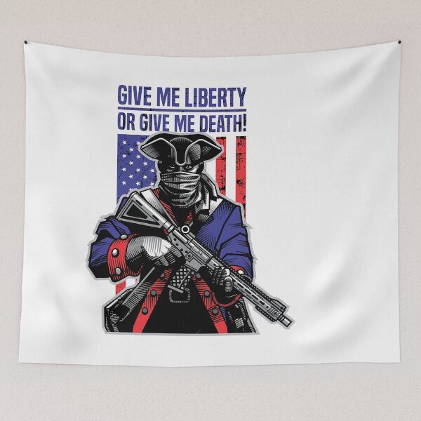 Item preview, Give Me Liberty Or Give Me Death 2 designed and sold by Vector-Artist.