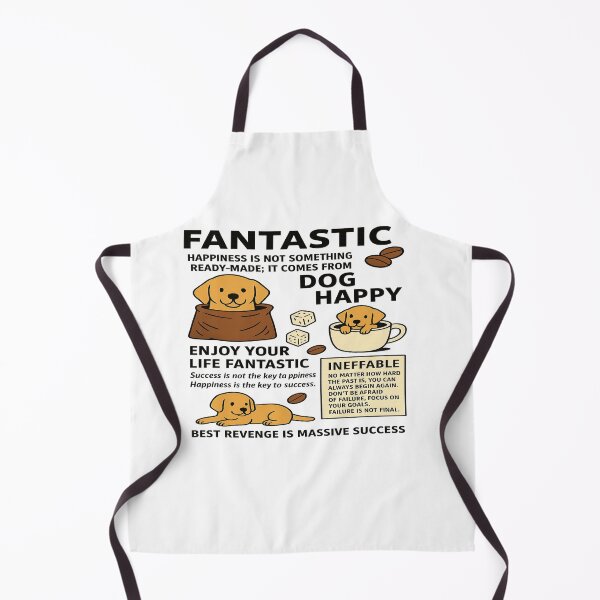 Item preview, Cute Dogs and Motivational Quotes – Happiness & Success designed and sold by Paintyful.