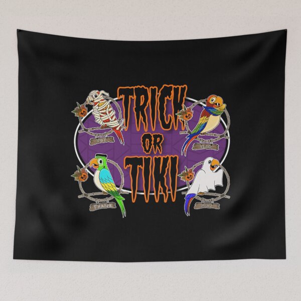 Item preview, Trick Or Tiki Birds  	 designed and sold by wgfsmyrq82.