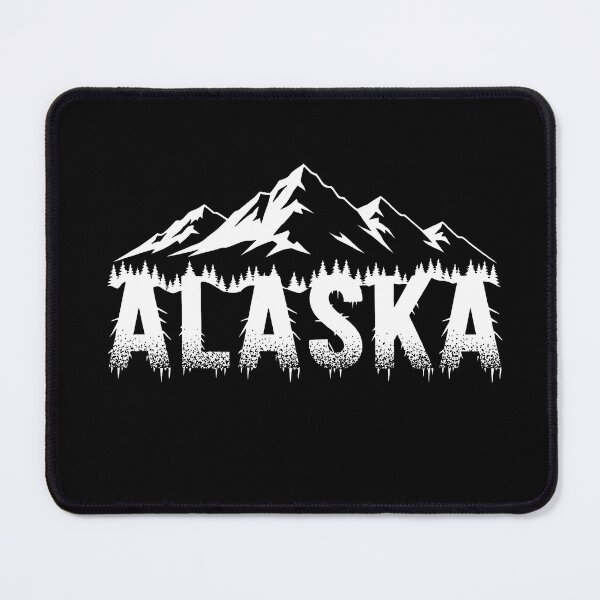Item preview, Alaska Mountain Silhouette – Adventure Wilderness Design designed and sold by Imaginationbeyond.