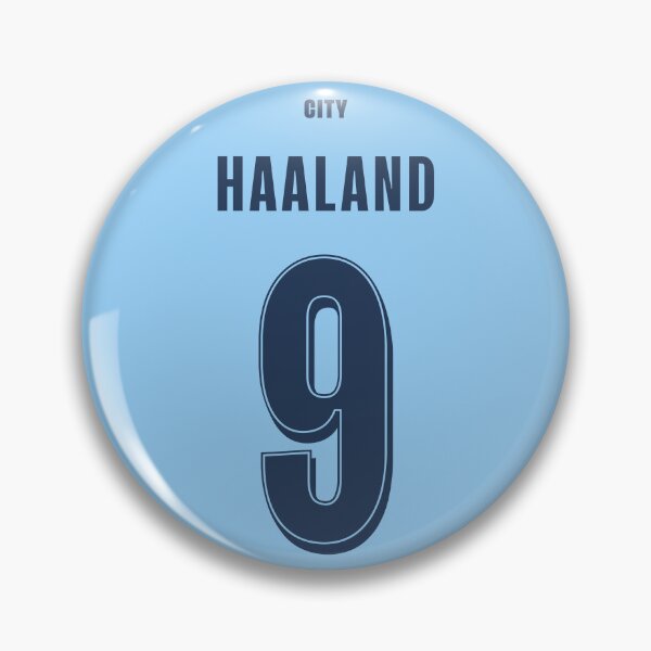 Item preview, Haaland Home Shirt 25-26 Manchester Sky Blues Citizens designed and sold by ZeroCool360.