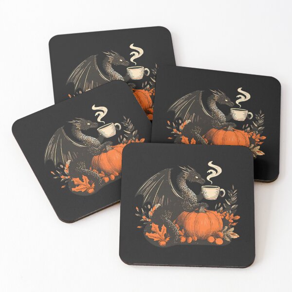 Item preview, Pumpkin Spice Dragon – Funny Autumn Fantasy Halloween designed and sold by ZboncakReba.