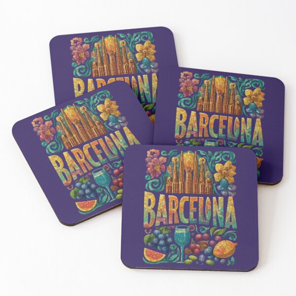 Item preview, Barcelona – Sagrada Família & Gaudí mosaic design designed and sold by Meiersbeste.