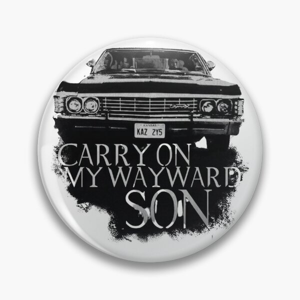 Item preview, Supernatural Carry On My Wayward Son Art designed and sold by ecdato.