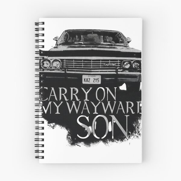 Item preview, Supernatural Carry On My Wayward Son Art designed and sold by ecdato.