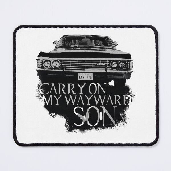 Item preview, Supernatural Carry On My Wayward Son Art designed and sold by ecdato.