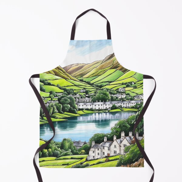 Aperçu de l'œuvre Village du Lake District créée et vendue par WildlifeInc.