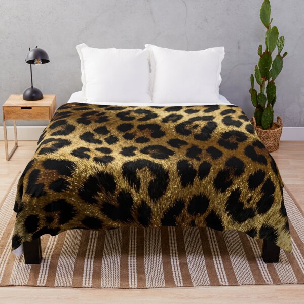 Item preview, Black and Gold Leopard Fur designed and sold by Simplybe1.