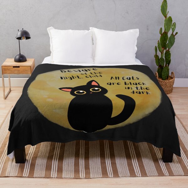 Item preview, Beware of the night child Black Cat designed and sold by BlesstB.