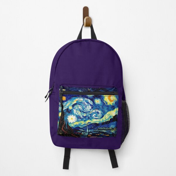 Item preview, Starry Whispers - Night speaks in colors – swirling dreams under a luminous sky designed and sold by FotoworldEdel.