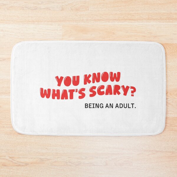 Item preview, You Know What’s Scary? Being an Adult – Funny Halloween Adulting Shirt designed and sold by silly little things.