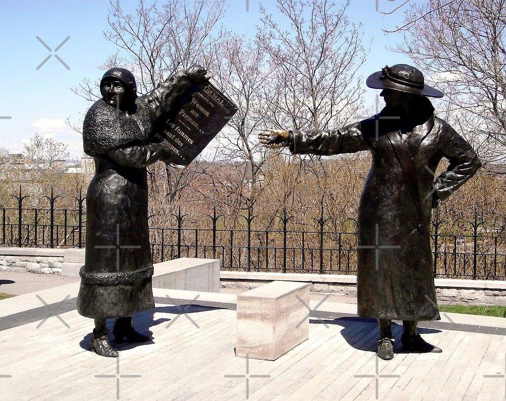 "Famous Five Statues, Parliament Hill, Ottawa" by Shulie1 Redbubble